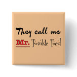 Mr. Twinkle Toes Ballet Gifts Pinback Button