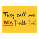 Mr. Twinkle Toes Ballet Gifts Post Card