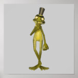 Mr. Warts the Cartoon Frog Posters