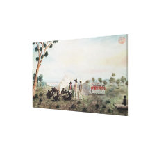 Mr White, Harris and Laing with a Party Gallery Wrapped Canvas