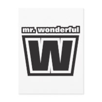 Mr Wonderful Post Card