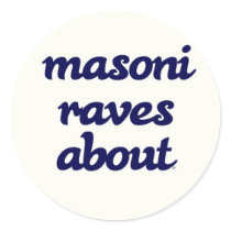 MRA Round Sticker by masoniravesabout MRA Round Sticker