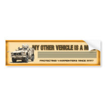 MRAP M-ATV Bumper Sticker