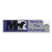 MRHS-mascot, Marriotts Ridge Cheerleading , Hom... bumper stickers by Mandi1 MRHS-mascot, Marriotts Ridge Cheerleading , Hom... bumper stickers