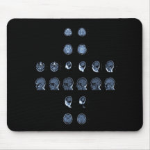 MRI Cross Mouse Pads