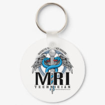 MRI Tech Caduceus keychains