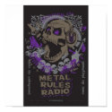 MRR Screaming Skull Poster posters by MetalRulesRadio MRR Screaming Skull Poster posters