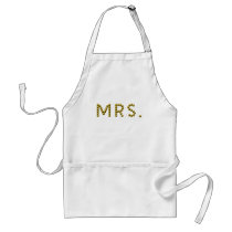Mrs Apron by weddingpartygifts Mrs Apron