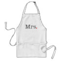 Mrs. Apron | Black & Red Colors