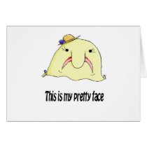 Mrs Blob Greeting Card