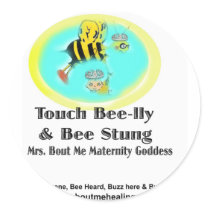 Mrs. Bout Me OM Maternity stickers