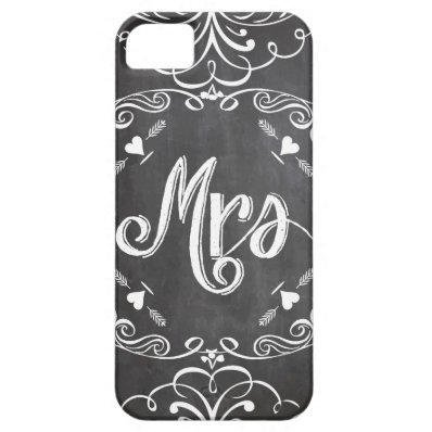 Mrs. Chalkboard iPhone5 Case