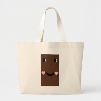 Mrs. chocolate jumbo tote bag