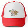 Mrs Claus and Gingerbread man Mesh Hat