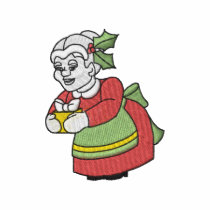 Mrs. Claus embroidered shirts by ZazzleEmbroidery Mrs. Claus embroidered shirts