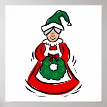 mrs claus poster
