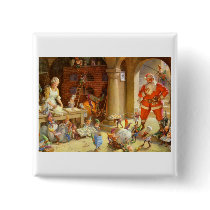 Mrs. Claus & Santas Elves baking Christmas Cookies Pins