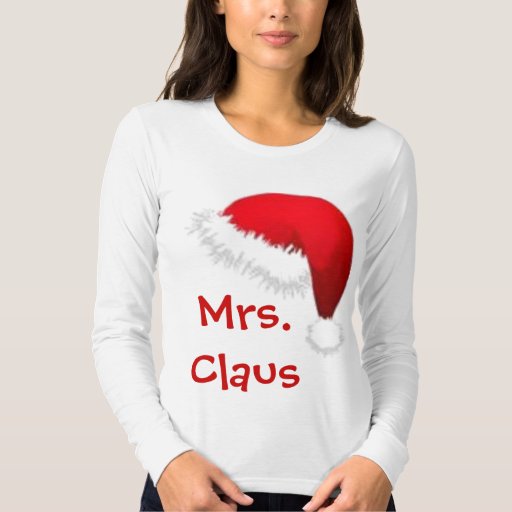 mrs claus tshirt