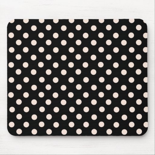 Mrs Cookies Pink Spot Polka Dot Mousepad