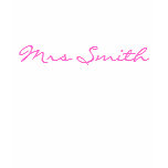 Mrs ? - Customize with your new lastname t-shirts
