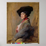 Mrs David Beatty, later the Countess Beatty Poster