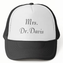 Mrs. Dr.Davis Trucker for her hats by halloweenmomma Mrs. Dr.Davis Trucker for her hats