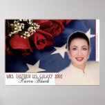 Mrs. Eastern U.S. Galaxy, Karen Hauck - 2 Posters