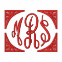 Mrs. embroidered shirt from Perfect Postage