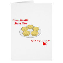 Mrs Lovetts Meat Pies Card