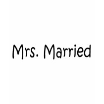 Mrs. Married t-shirts by WeddingZazzle Mrs. Married t-shirts
