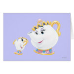 Mrs Potts and Chip Greeting Card Mrs Potts and Chip Greeting Card