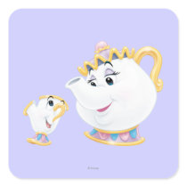 Mrs. Potts and Chip Stickers