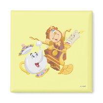 Mrs. Potts & Friends Refrigerator Magnet
