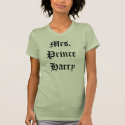 Mrs. Prince Harry t-shirts
