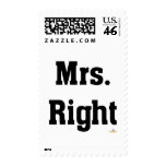 Mrs. Right postage