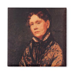 'Mrs. Robert Simpson Cassatt' Refrigerator Magnet