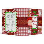 Mrs. Santa Claus Recipe Binder