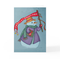 Mrs Snowmans Special Delivery cards