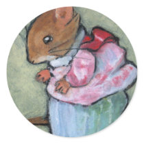 MRS TITTLEMOUSE #2  After B. Potter stickers