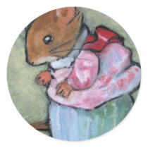 MRS TITTLEMOUSE #2 After B. Potter stickers by joyart MRS TITTLEMOUSE #2 After B. Potter stickers