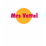 Mrs Vettel t-shirts
