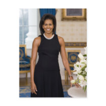 MrsObamaPortrait Post Card