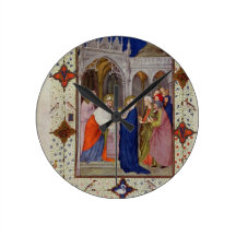 MS 11060-11061 Hours of Notre Dame: None, The Pres Wall Clocks