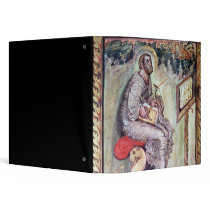 Ms 1 fol.90v St. Luke, from the Ebbo Gospels Vinyl Binder