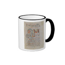 Ms 8 f.42 St. Mark the Evangelist Coffee Mugs
