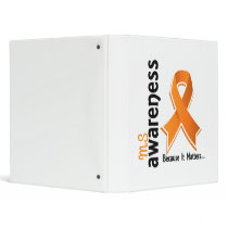 MS Awareness 5 Vinyl Binder