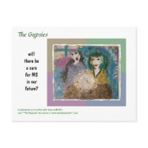 MS Awareness Postcard ~ The Gypsies