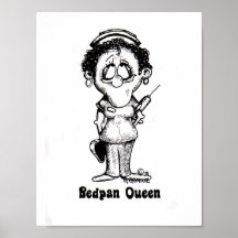 Ms Bedpan Queen Poster