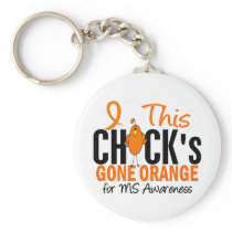 MS Chick Gone Orange Key Chain