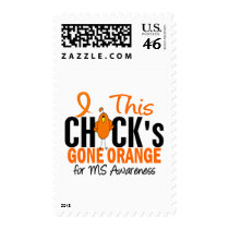 MS Chick Gone Orange Stamps